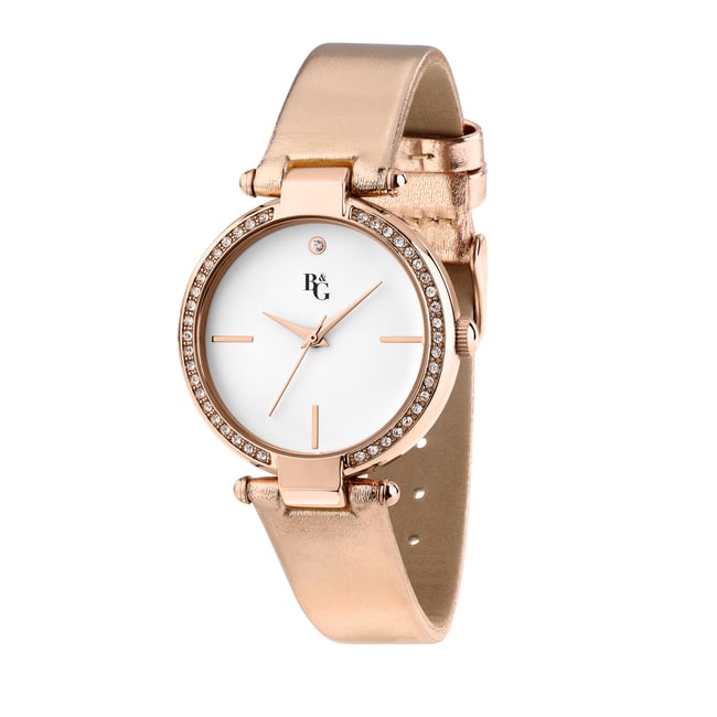 Montre LUMINOSA blanc, mat <span itemprop=