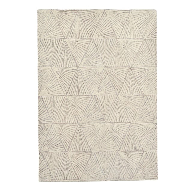 Tapis Flokati Theko Sona-Lux En Laine Vierge Naturelle - Tissé à Main, 120x180 Cm, Couleur Naturelle