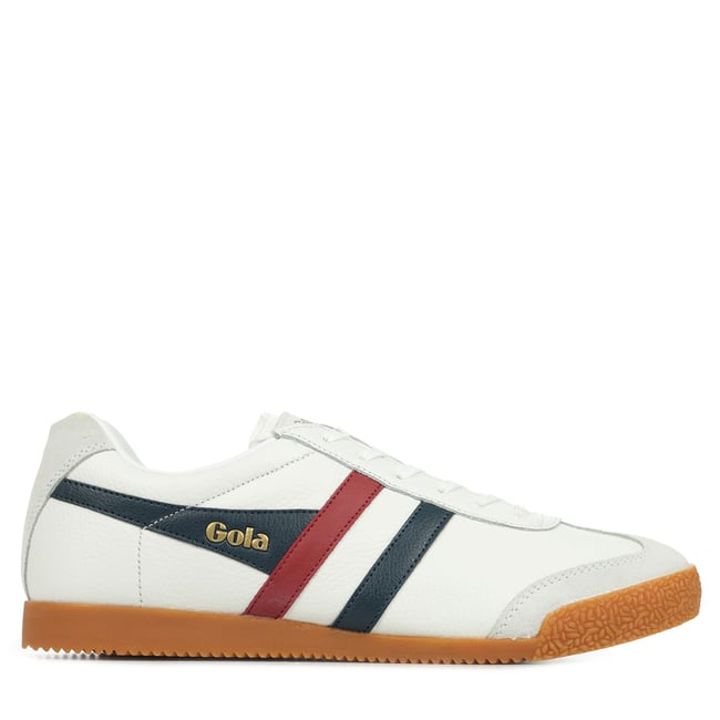 Baskets Harrier Leather white / navy / red <span itemprop=
