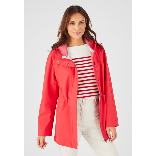 Parka courte RainProtect rouge <span itemprop=