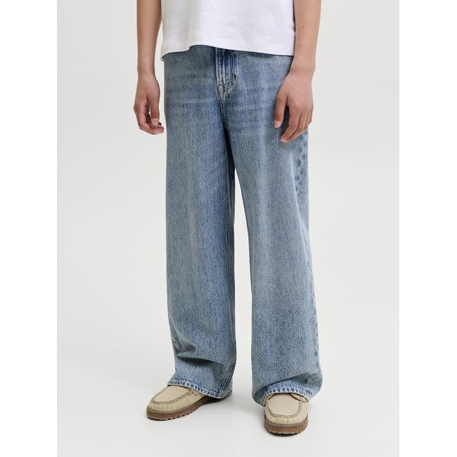Jean large, DAVE bleu denim clair <span itemprop=