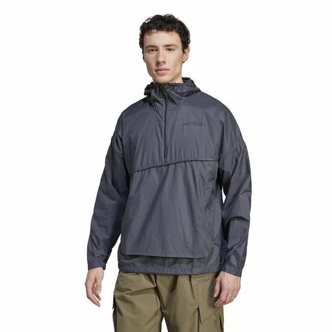 Terrex Xploric windbreaker, grey, adidas Performance