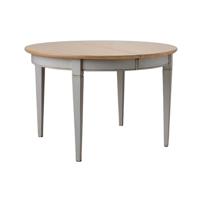 Table à manger ronde extensible bois massif 4 à 8 personnes Embellie - CAMIF