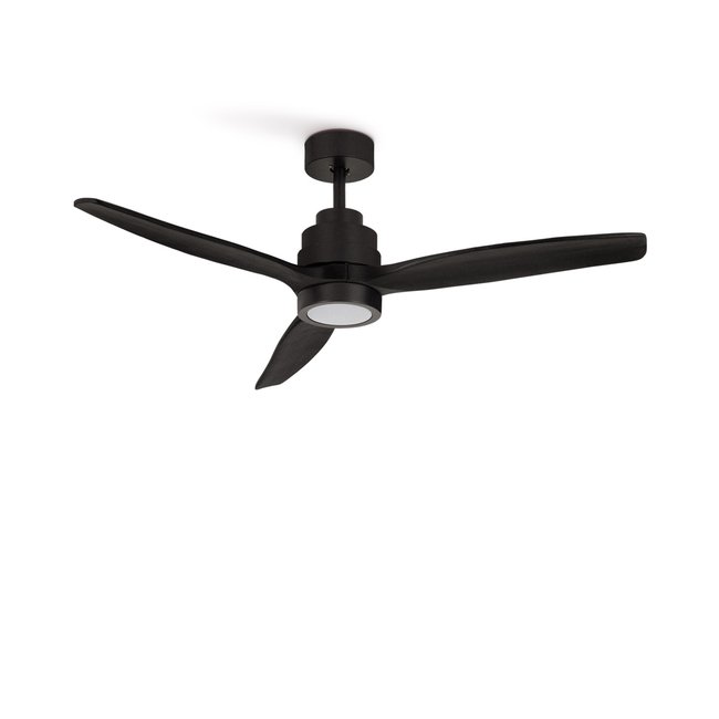 Ventilateur de plafond 40W  avec lumière avec contrôleur mural WIND STYLANCE NATURAL WOOD - CREATE
