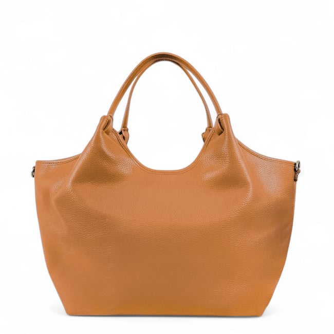 Sac cabas en cuir grainé ALYSSA - OH MY BAG
