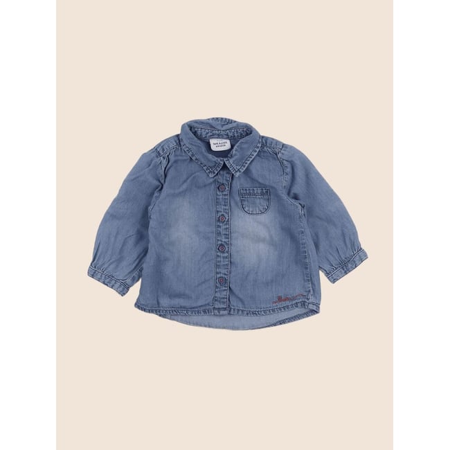 Chemise - Très bon état bleu <span itemprop=