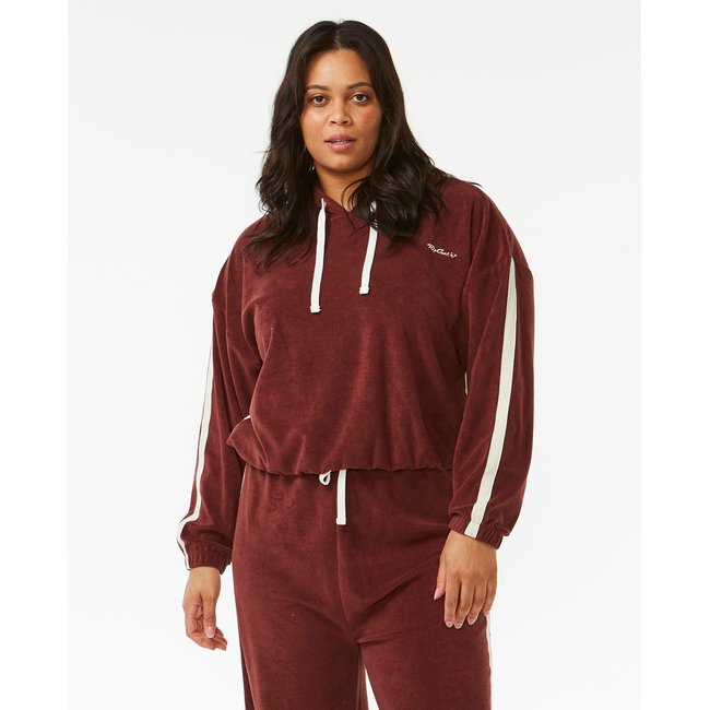 Sweat à capuche REVIVAL plum <span itemprop=