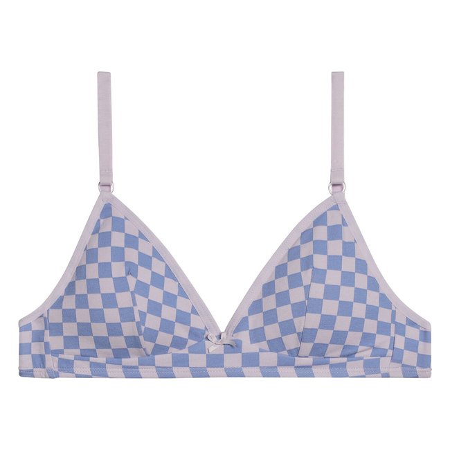 Beha zonder beugels Pocket Coton beugelbeha, dampatroon <span itemprop=