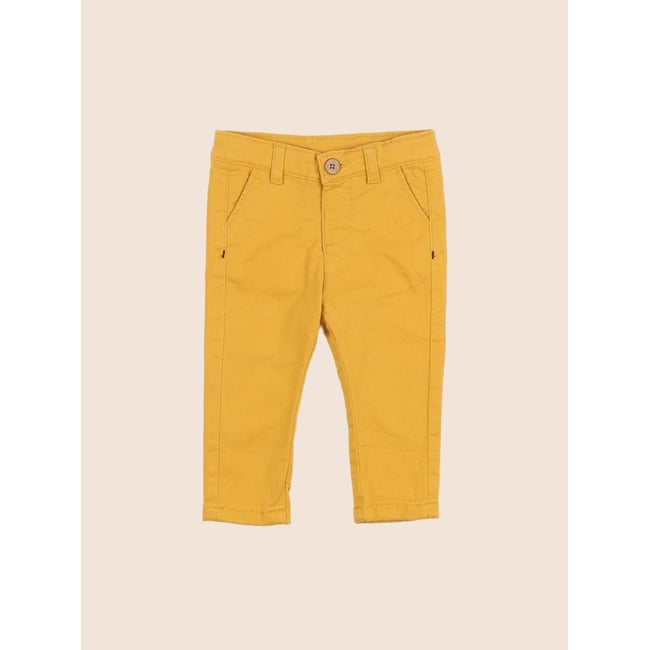 Pantalon - Très bon état jaune <span itemprop=
