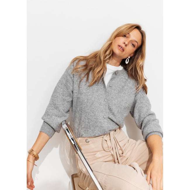 Cardigan enrichi en laine - PROMOD
