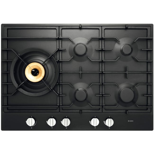 Plaque gaz HG1776AB/S1 noir graphite mat <span itemprop=
