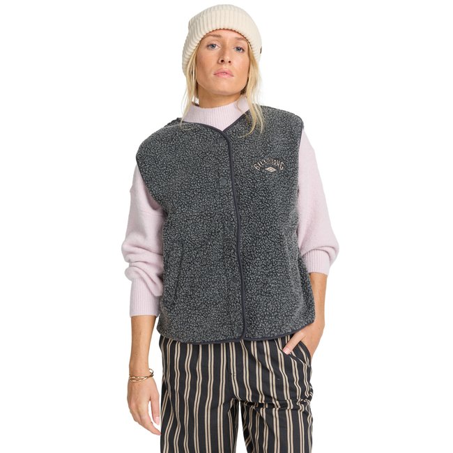 Veste sans manches en sherpa BE HAPPY - BILLABONG