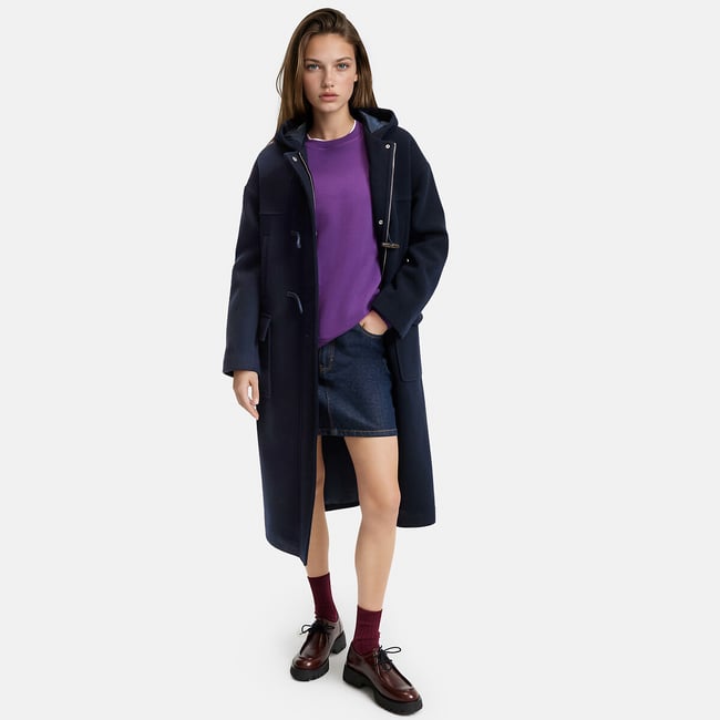 Abrigo largo con capucha, pleno invierno - LA REDOUTE COLLECTIONS