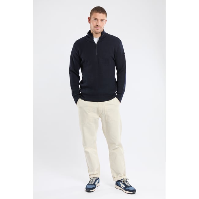 Pull Camionneur  CHÂTEAULIN rich navy <span itemprop=