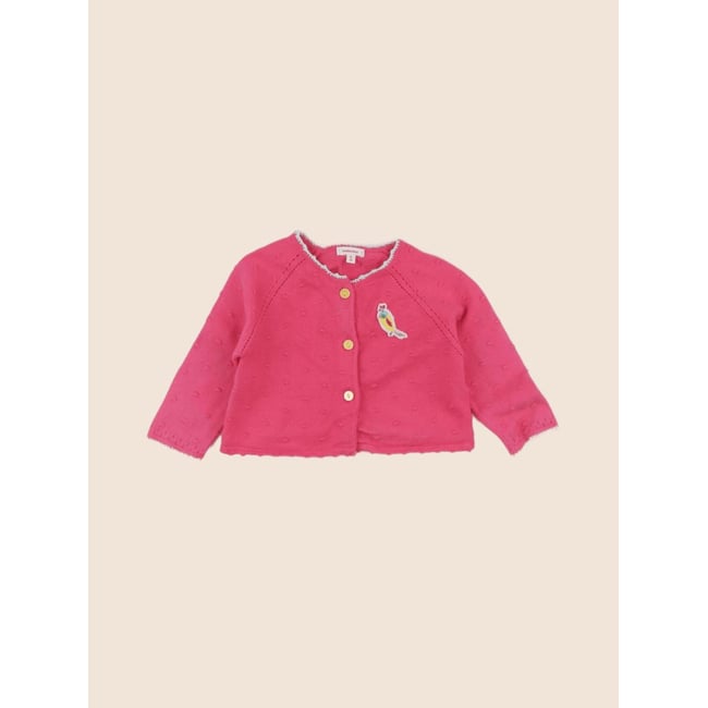 Gilet - Etat satisfaisant rose <span itemprop=