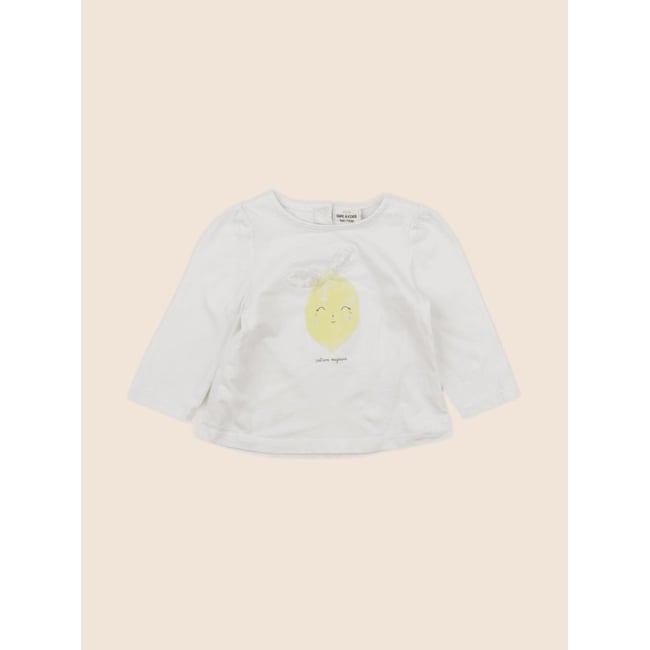 Tee-shirt - Etat satisfaisant beige <span itemprop=
