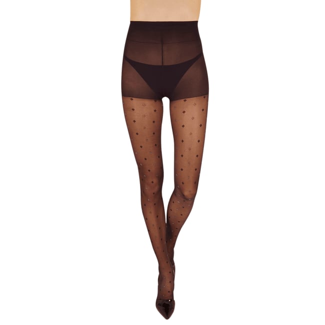 Collants fantaisies 25D MAGIC NIGHTS noir ébène <span itemprop=