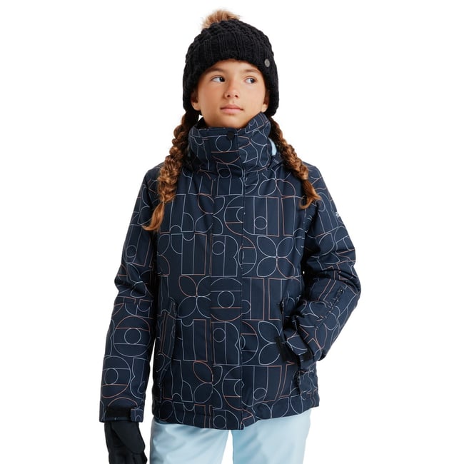Veste de snow technique. noir true black bobby line <span itemprop=