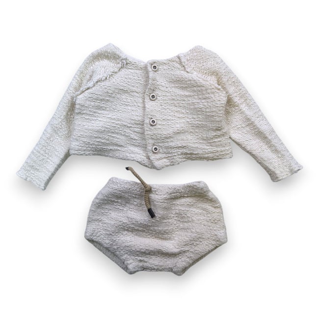 Ensemble bébé - Très bon état beige <span itemprop=
