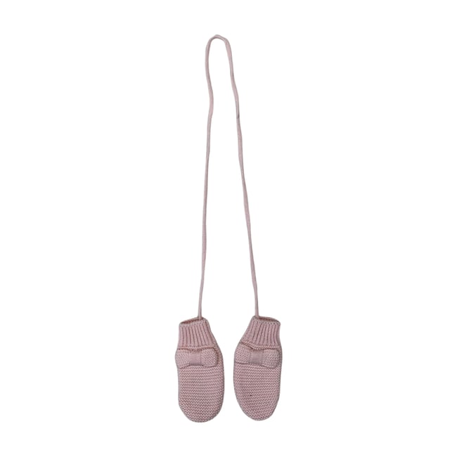 Moufles bébé - Très bon état rose <span itemprop=