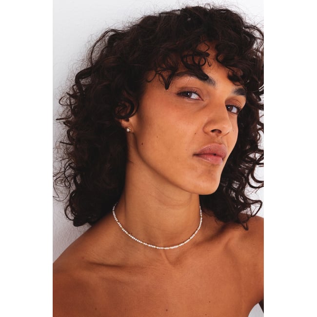 Collier Esha - Or 585‰ - Perle de culture perle de culture <span itemprop=