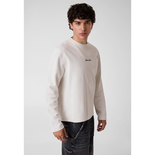 T-Shirt À Manches Longues Avec Logo - GUESS