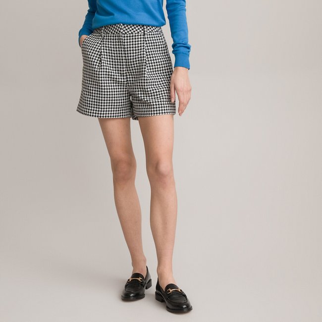 Pantaloncini pied de poule piede de poule LA REDOUTE COLLECTIONS