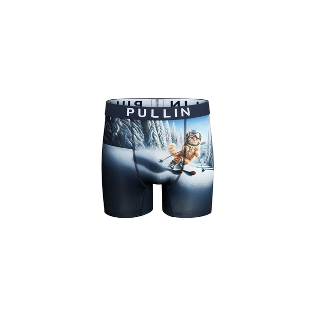 BOXER LONG MIAOUSKI multicolore <span itemprop=