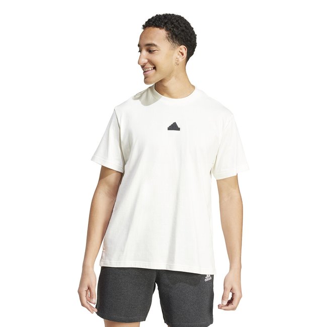T-shirt met logo voor-en achteraan - adidas Performance