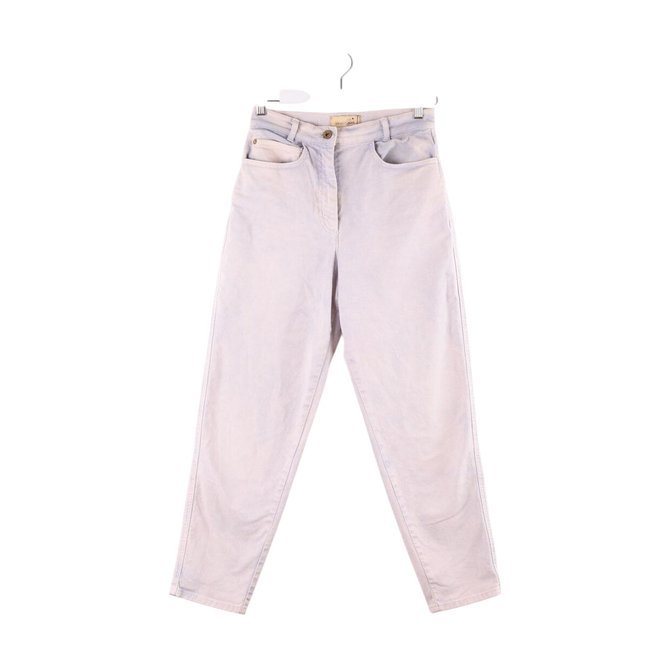 Jean boyfriend en coton - Très Bon État violet <span itemprop=