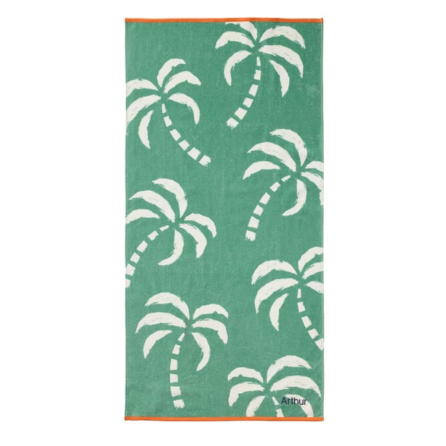 Serviette de plage / de bain avec coton recyclé - VERTBAUDET