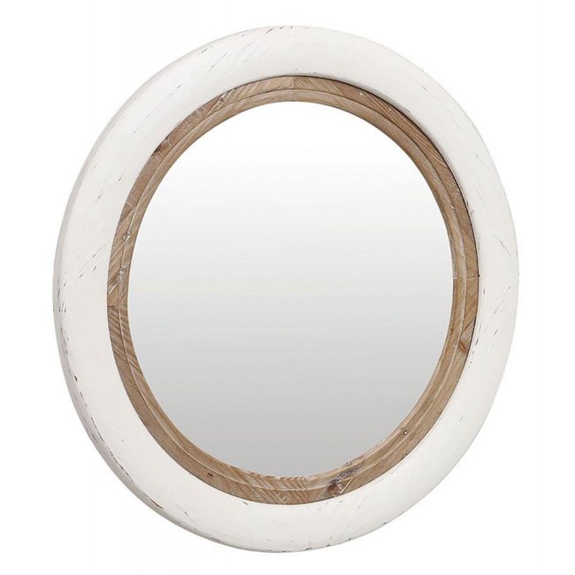 Miroir - RIVIERA Couleur blanc <span itemprop=
