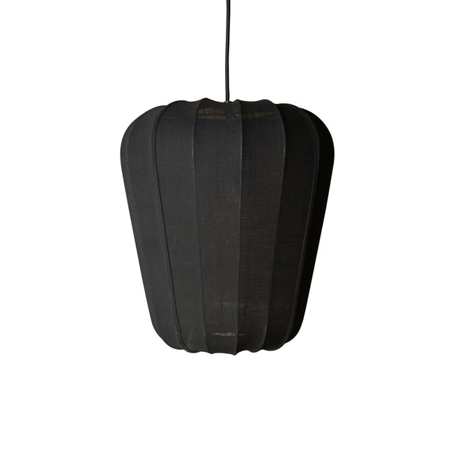 Suspension en coton et métal, ALBA Couleur noir <span itemprop=
