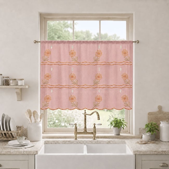 Modulable brodé et fleuri - HOME MAISON