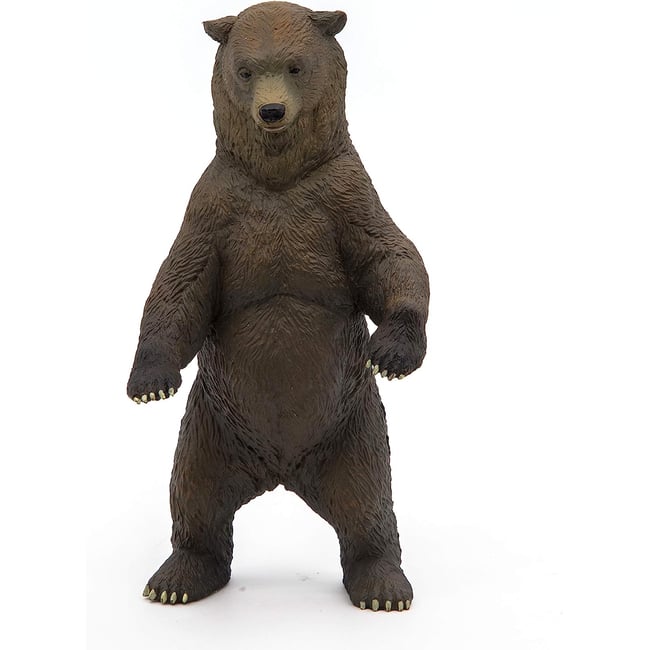 Figurine Ours grizzly marron <span itemprop=