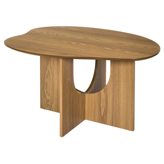Table Basse Organique Imitation Bois Couleur v002230 <span itemprop=