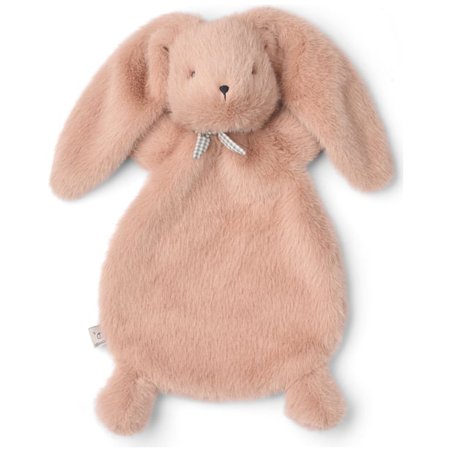 Doudou plat Roy rose, noir <span itemprop=