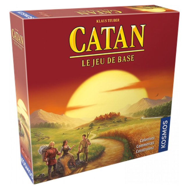 Catan le jeu de base Version Eco - ASMODEE