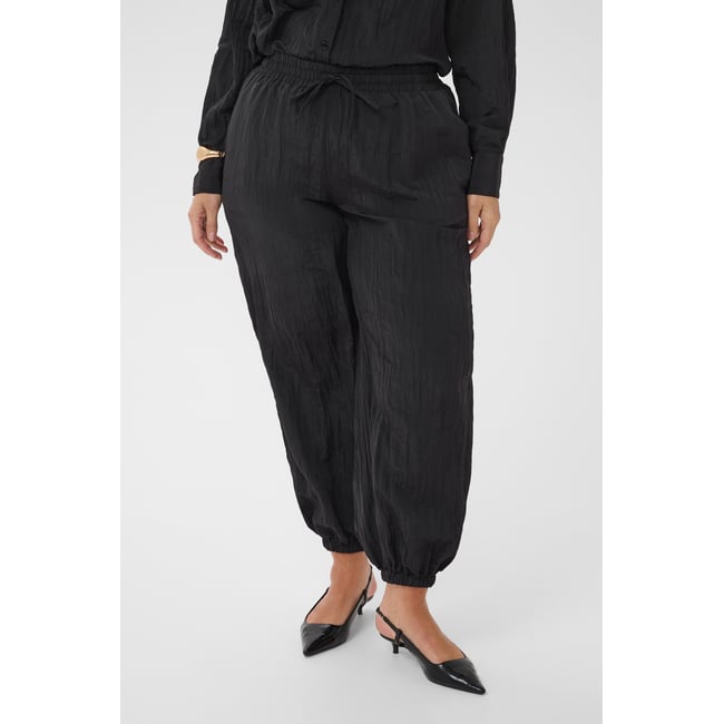 Pantalon casual noir <span itemprop=