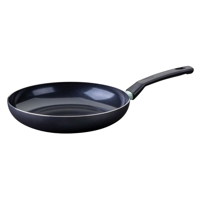Poêle 30 cm aluminium revêtement céramique antiadhésif BRANDAO vert,noir <span itemprop=