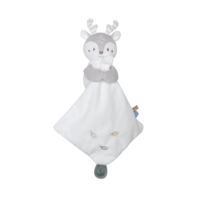 Doudou mouchoir xl renne severiano velours doux beige <span itemprop=