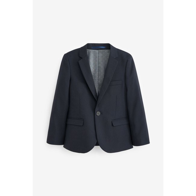 Veste de costume coupe skinny bleu marine <span itemprop=