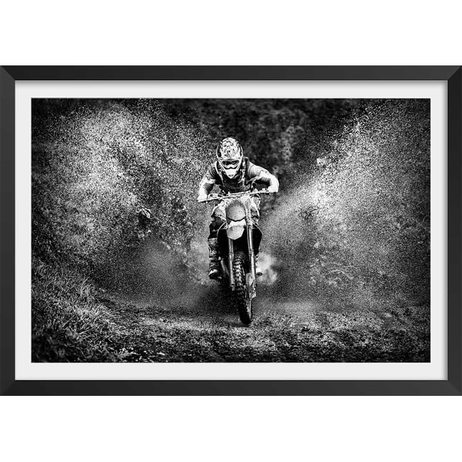 Affiche moto cross - HEXOA