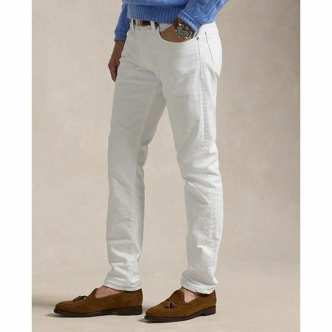 Slim-Fit-Jeans weiss <span itemprop=