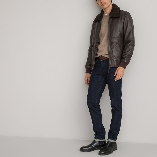 La redoute leather jacket online