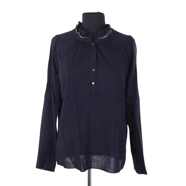 Blouse - Très Bon État marine <span itemprop=