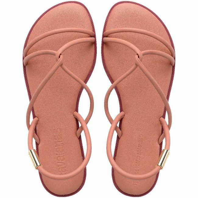 Una Manga Sandals, pink, HAVAIANAS