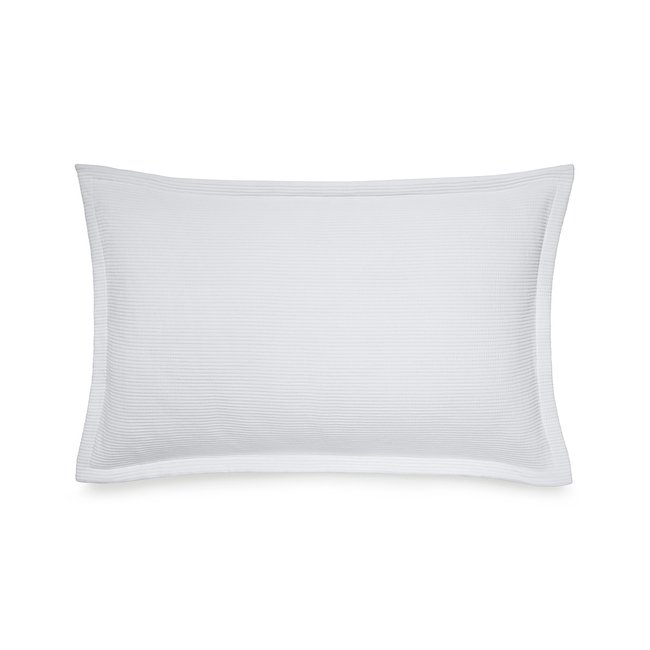 Housse de coussin en coton, AIDEN white <span itemprop=