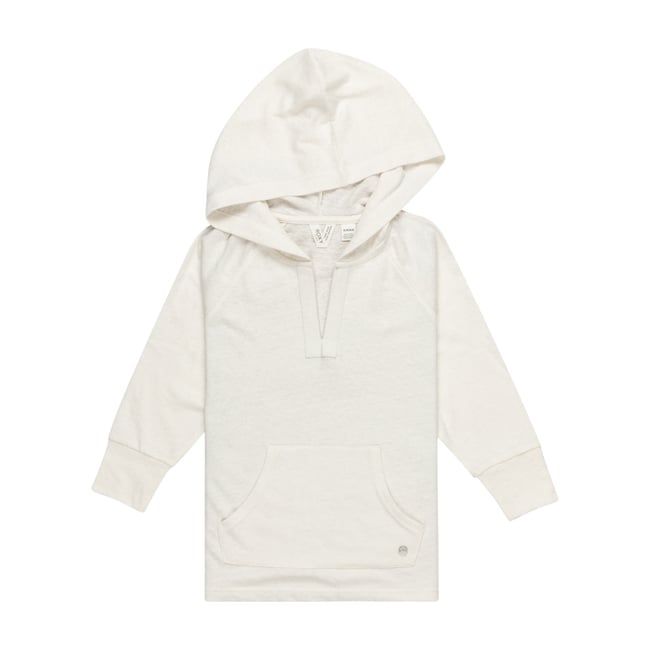 Sweat à capuche DESTINATION SURF. blanc egret <span itemprop=