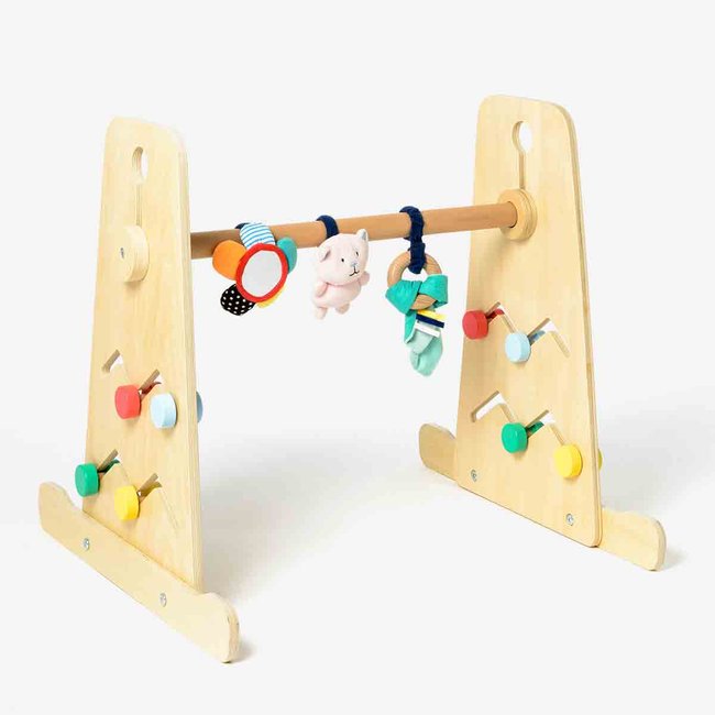 Arche d'activités réglable blanc <span itemprop=